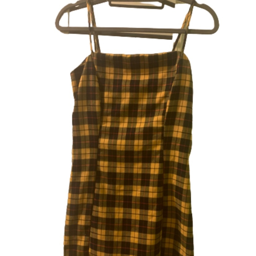 Luna chix plaid skater dress